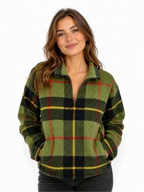 Woolrich Vintage Wool Plaid Hunting Field
Coat Jacket 1940's-1950's